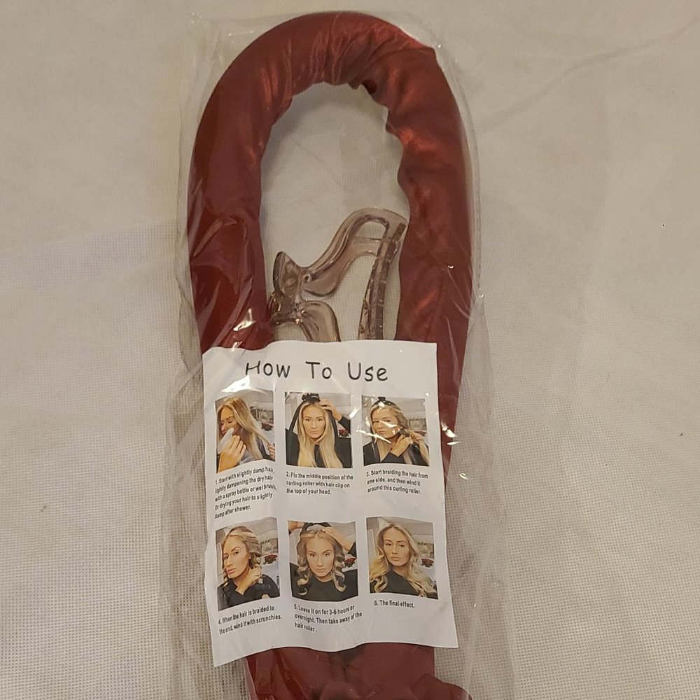 Heatless Hair Curling Wrap Kit- No heat curling Kit